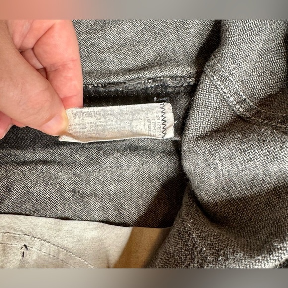 Wrangler Jeans Men's 36x33 Black Cowboy Western Outdoors 13MW2WK - Picture 7 of 10